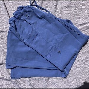 Xtreme Stretch Drawstring Flare Scrub Pants